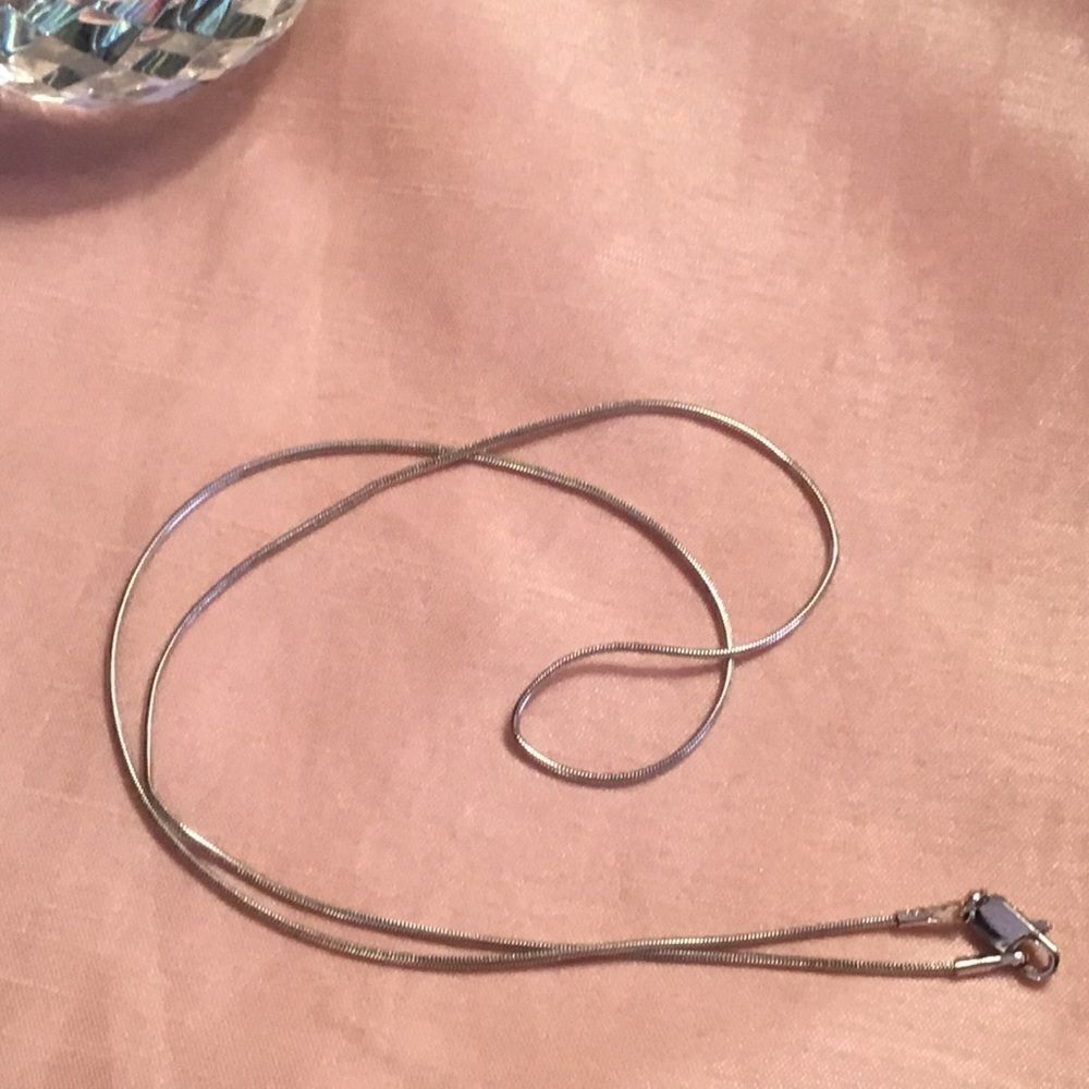 Sterling Silver Snake Chain 15” Length - Picture 6 of 8